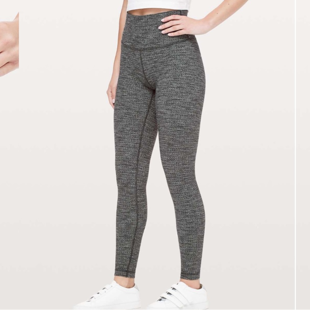 Lululemon Wunder under sweater print leggings